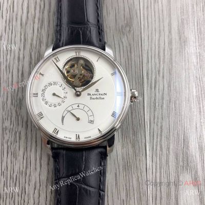 JB Factory Super Clone Blancpain Villeret Real Tourbillon Watch Cal.25 Movement